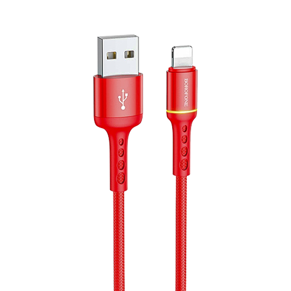 کابل تبدیل USB به لایتنینگ بروفون مدل BU33 طول 1.2 متر