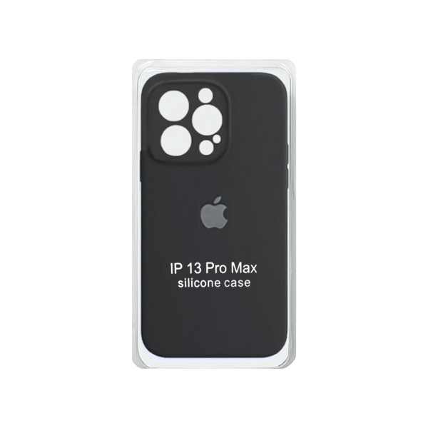 کاور سیلیکونی پاک کنی iPhone 13 Pro Max رنگ مشکی