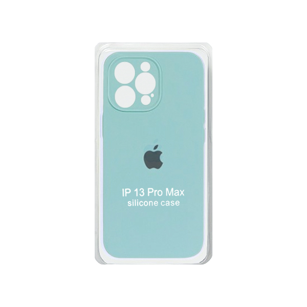 کاور سیلیکونی پاک کنی iPhone 13 Pro Max رنگ آبی روشن