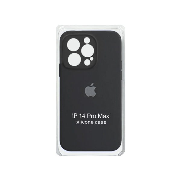 کاور سیلیکونی پاک کنی iPhone 14 Pro Max رنگ مشکی